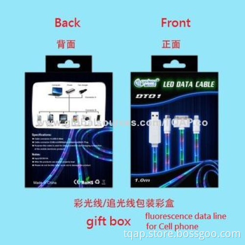 Flash Fiber Light USB Cable for iPod
